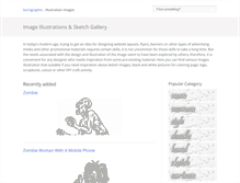 Tablet Screenshot of borngraphic.com